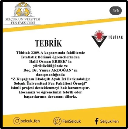 2209/A 2023-1 Kapsamında Kabul Alan Projelerimiz